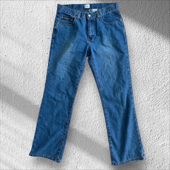 CALVIN KLEIN Jeans CK Medium Wash Straight Leg Jeans Size 8 - Picture 1 of 7